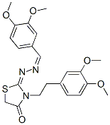 CAS#: 53068-41-0， 3,4-Dimethoxybenzaldehyde [3-[2-(3,4-Dimethoxyphenyl)Ethyl]-4-Oxothiazolidin-2-Ylidene]Hydrazone