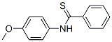 CAS 登录号：5310-26-9， N-(4-甲氧基苯基)苯硫代甲酰胺