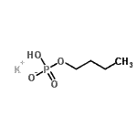 CAS 登录号：53126-06-0， 钾丁基氢磷酸酯