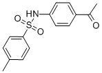 CAS 登录号：5317-94-2， N-(4-乙酰基-苯基)-4-甲基-苯磺酰胺