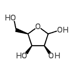 CAS 登录号：532-20-7， D-来苏呋喃糖