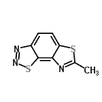 CAS 登录号：5321-76-6， 7-甲基[1,3]噻唑并[5,4-g][1,2,3]苯并噻二唑