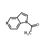 CAS 登录号：53277-41-1， 1-(1H-吡咯并[3,2-c]吡啶-1-基)乙酮