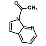 CAS 登录号：53277-42-2， 1-(1H-吡咯并[2,3-b]吡啶-1-基)乙酮
