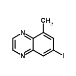 CAS 登录号：532934-96-6， 7-碘-5-甲基喹喔啉