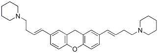 CAS 登录号：53353-55-2， 1,1'-[(9H-氧杂蒽-2,7-二基)二(3-丁烯-4,1-二基)]二哌啶