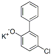 CAS 登录号：53404-21-0， 4-氯-2-苯基苯酚钾盐