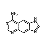 CAS 登录号：53449-12-0， 1H-咪唑并[4,5-g]喹唑啉-8-胺