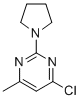 CAS 登录号：53461-40-8， 4-氯-6-甲基-2-(1-吡咯烷基)嘧啶