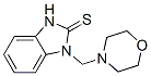 CAS 登录号：5350-11-8， 1-(吗啉-4-基甲基)-3H-苯并咪唑-2-硫酮