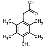 CAS 登录号：53546-75-1， (五甲基苯基)乙酸