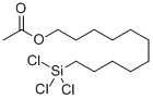 CAS 登录号：53605-77-9， 11-乙酰氧基十一烷基三氯硅烷
