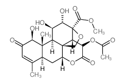 CAS 登录号：53663-03-9， 异鸦胆子苦素B