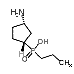 CAS#: 536756-69-1， [(1R,3S)-3-Aminocyclopentyl]-Propyl-Phosphinic Acid