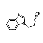 CAS 登录号：537009-09-9， 1-(3-丁炔-1-基)-1H-苯并咪唑