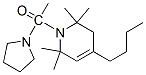 CAS 登录号:53725-47-6, 1,2,3,6-四氢-4-丁基-1-(1-吡咯烷基乙酰基)-2,2,6,6-四甲基吡啶