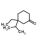 CAS 登录号：537676-32-7， 3-乙基-3-异丙基环己酮