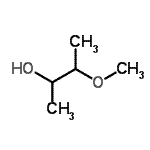 结构式 CAS# 53778-72-6, 3-甲氧基-2-丁醇