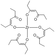 CAS 登录号：53790-03-7， 3,5-庚二酮酸锆