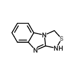 CAS 登录号：53835-28-2， 1H-[1,2,4]噻二唑并[4,3-a]苯并咪唑