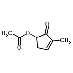 CAS 登录号：538370-46-6， 3-甲基-2-氧代-3-环戊烯-1-基乙酸酯