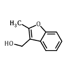 CAS 登录号：53839-34-2， (2-甲基-1-苯并呋喃-3-基)甲醇