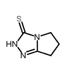 CAS 登录号：539804-69-8， 2,5,6,7-四氢-3H-吡咯并[2,1-c][1,2,4]三唑-3-硫酮