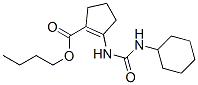 CAS 登录号：54010-15-0， 1-环己基-3-(2-丁氧羰基环戊-1-烯基)脲