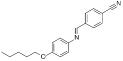 CAS 登录号：54010-32-1， N-(4-氰基苄亚基)-4-(戊氧基)苯胺