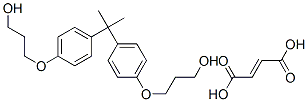 CAS 登录号：54018-76-7， 丁-2-烯二酸与 3-[4-[2-[4-(3-羟基丙氧基)苯基]丙-2-基]苯氧基]丙-1-醇聚合物
