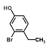CAS#: 540495-28-1， 3-Bromo-4-Ethylphenol