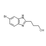CAS 登录号：540516-31-2， 3-(6-溴-1H-苯并咪唑-2-基)-1-丙醇