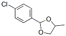CAS 登录号：5406-37-1， 2-(4-氯苯基)-4-甲基-1,3-二氧戊环