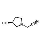 CAS 登录号：540787-77-7， [(3S)-3-羟基-1-吡咯烷基]乙腈