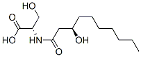 CAS 登录号：541-81-1， N-[(3R)-3-羟基-1-氧代癸基]-L-丝氨酸
