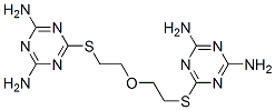 CAS 登录号：5412-35-1， 6,6'-[氧基二(乙烯硫代)]二(1,3,5-三嗪-2,4-二胺)