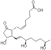 CAS 登录号：54142-29-9， (5Z,11alpha,13E,15R,19R)-11,15,19-三羟基-9-氧代前列腺-5,13-二烯-1-酸