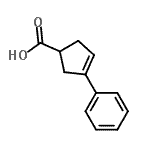 CAS 登录号：54143-11-2， 3-苯基环戊-3-烯-1-羧酸