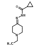 CAS#: 541543-01-5， N'-(1-Ethyl-4-Piperidinylidene)Cyclopropanecarbohydrazide