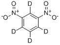 结构式 CAS# 54247-05-1, 1,3-二硝基苯-D4