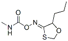CAS 登录号：54266-80-7， (Z)-5-丙基-1,3-氧硫杂环戊烷-4-酮 O-((甲基氨基)羰基)肟