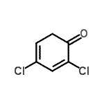 CAS 登录号：542813-75-2， 2,4-二氯-2,4-环己二烯-1-酮