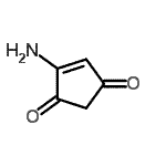 CAS 登录号：54283-07-7， 4-氨基-4-环戊烯-1,3-二酮