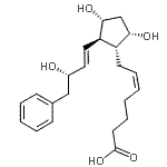 CAS 登录号：54324-29-7， (5Z)-7-{(1R,2R,3R,5S)-3,5-二羟基-2-[(1E,3S)-3-羟基-4-苯基-1-丁烯-1-基]环戊基}-5-庚烯酸