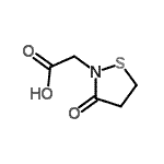 CAS 登录号：543740-43-8， 2-(3-氧代异噻唑烷-2-基)乙酸