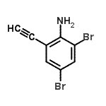 CAS 登录号：543740-86-9， 2,4-二溴-6-乙炔基苯胺