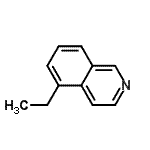 CAS 登录号：54415-46-2， 5-乙基异喹啉