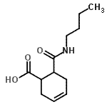 CAS#: 544451-69-6， 6-(Butylcarbamoyl)-3-Cyclohexene-1-Carboxylic Acid