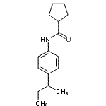 CAS#: 544463-05-0， N-(4-Sec-Butylphenyl)Cyclopentanecarboxamide