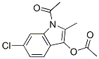 CAS 登录号：5446-24-2， (1-乙酰基-6-氯-2-甲基-吲哚-3-基)乙酸酯